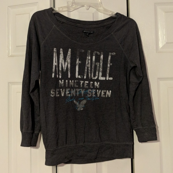 American Eagle Outfitters Sweaters - Navy blue American Eagle crew neck sweatshirt American Eagle Outfitters Sweaters - Navy blue American Eagle crew neck sweatshirt